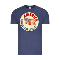 Vintage Denim america change it or lose it   stars Vintage Tee - lanVoArt