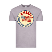 Vintage Zinc america change it or lose it   stars Vintage Tee - lanVoArt