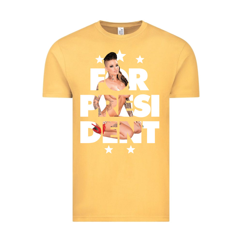 Christy Mack For President   Gift Vintage Tee by lanVoArt | Teevron