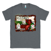 Charcoal Heather happy holidays gnomes Christmas Truck Classic Tee - Bettercallsaul