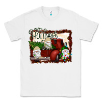 White happy holidays gnomes Christmas Truck Classic Tee - Bettercallsaul