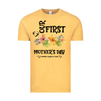 Vintage Mustard Our Fırst Mother's day Mommy & Scarlette 2020 Vintage Tee - Bettercallsaul
