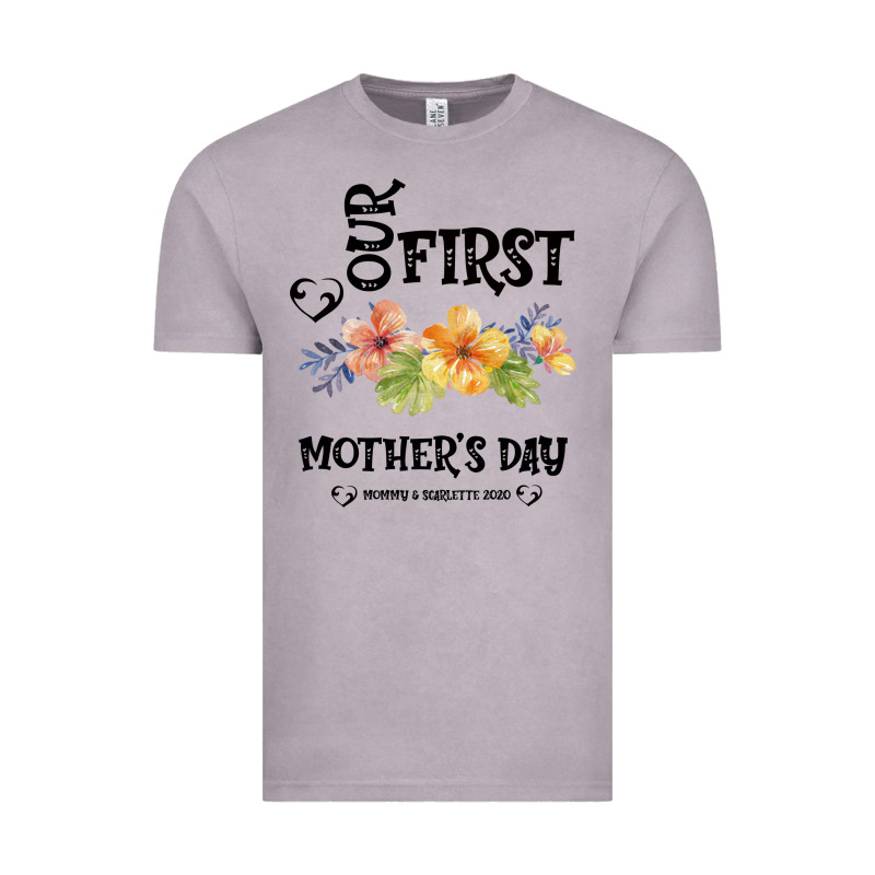 Our Fırst Mother's Day Mommy & Scarlette 2020 Vintage Tee by Bettercallsaul | Teevron