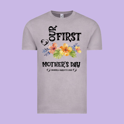 Our Fırst Mother's Day Mommy & Scarlette 2020 Vintage Tee Designed By Bettercallsaul