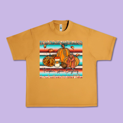 Pumkin Spice Everything Tumbler Urban Heavy Tee Designed By Jahusdesignshop
