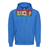 True Royal flannels lattes leggings Zipper Hoodie - BundleAndBundleShop