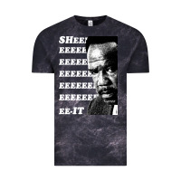 Cloud Black clay davis quotsheeeeeeitquot 3  t travel Vintage Tee - lanVoArt