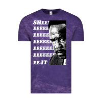 Cloud Purple clay davis quotsheeeeeeitquot 3  t travel Vintage Tee - lanVoArt