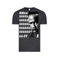 Vintage Black clay davis quotsheeeeeeitquot 3  t travel Vintage Tee - lanVoArt