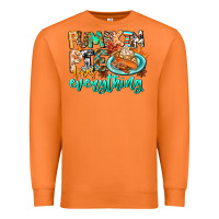 Carrot Pumpkin Pie Fixes Everything Premium Sweatshirt - CowhideDigitalArt