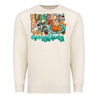 Sandshell Pumpkin Pie Fixes Everything Premium Sweatshirt - CowhideDigitalArt