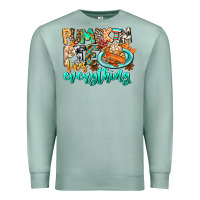 Seafoam Pumpkin Pie Fixes Everything Premium Sweatshirt - CowhideDigitalArt