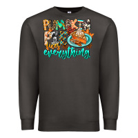 Smoke Pumpkin Pie Fixes Everything Premium Sweatshirt - CowhideDigitalArt