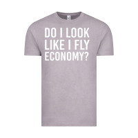 Vintage Zinc do i look like i fly economy  funny first class traveling Vintage Tee - lanVoArt