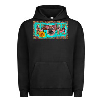 Pigment Black mom heifer license plate Urban Hoodie - Artiststas