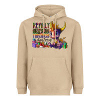 Mushroom real dragon through christmas Heavyweight Hoodie - CowhideDigitalArt