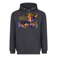 Smoke real dragon through christmas Heavyweight Hoodie - CowhideDigitalArt