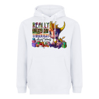 White real dragon through christmas Heavyweight Hoodie - CowhideDigitalArt