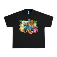 Black summer gnomies truck Urban Heavy Tee - NancyCooperArtShop