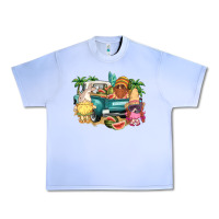 Grape Ice summer gnomies truck Urban Heavy Tee - NancyCooperArtShop