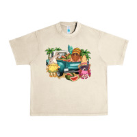 Sandshell summer gnomies truck Urban Heavy Tee - NancyCooperArtShop