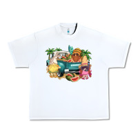 White summer gnomies truck Urban Heavy Tee - NancyCooperArtShop