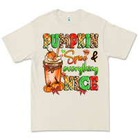 Pumpkin Spice And Everything Nice Premium Tee | Teevron