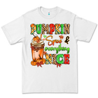 White Pumpkin Spice And Everything Nice Premium Tee - MaliasSmallBusiness