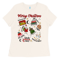 Bone Merry Christmas Ladies Tee - MaliasSmallBusiness