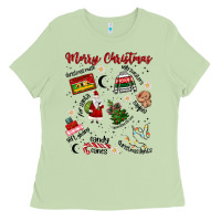 Matcha Merry Christmas Ladies Tee - MaliasSmallBusiness