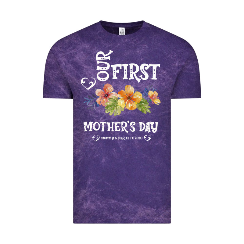 Our Fırst Mother's Day Mommy & Scarlette 2020 Vintage Tee by Bettercallsaul | Teevron
