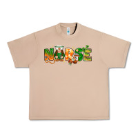 Burro st patricks day nurse with gnome Urban Heavy Tee - NancyCooperArtShop