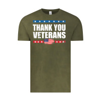 Vintage Olive Shirts For Veterans, Thank You Veterans Shirt Veterans Day Vintage Tee - lanVoArt