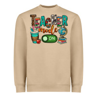 Mushroom teacher mode on Heavyweight Sweatshirt - OliviaCreatesArt