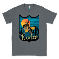 Charcoal Heather Rodeo Name Tag Classic Tee - Bettercallsaul