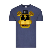 Vintage Denim Day Gift Five Nights At Freddy'S Graphic For Fan Vintage Tee - lanVoArt