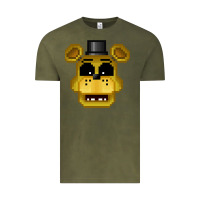 Vintage Olive Day Gift Five Nights At Freddy'S Graphic For Fan Vintage Tee - lanVoArt