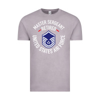 Vintage Zinc Limited Edition Master Sergeant Retired Air Force Military Retiremen Vintage Tee - lanVoArt