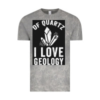 Cloud Rock of quartz i love geology Vintage Tee - lanVoArt