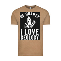 Vintage Coffee of quartz i love geology Vintage Tee - lanVoArt