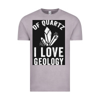 Vintage Zinc of quartz i love geology Vintage Tee - lanVoArt