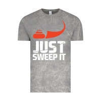 Cloud Rock just sweep it! funny curling sports gift hoodie Vintage Tee - lanVoArt