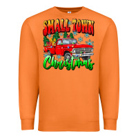 Carrot Small town Christmas Premium Sweatshirt - CowhideDigitalArt