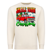 Sandshell Small town Christmas Premium Sweatshirt - CowhideDigitalArt