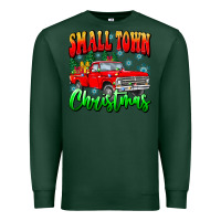 Sports Green Small town Christmas Premium Sweatshirt - CowhideDigitalArt