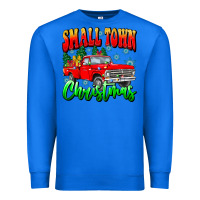 True Royal Small town Christmas Premium Sweatshirt - CowhideDigitalArt
