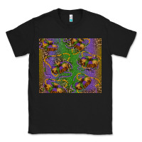 Black mardi gras king cake leopard Classic Tee - RanaPortraitStore