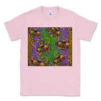 Bubblegum Pink mardi gras king cake leopard Classic Tee - RanaPortraitStore