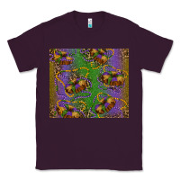 Plum mardi gras king cake leopard Classic Tee - RanaPortraitStore