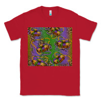 Red mardi gras king cake leopard Classic Tee - RanaPortraitStore